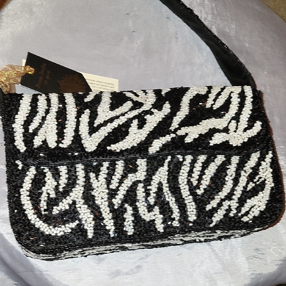 From India To You Beaded Shoulder Bag Bnwt Ty Te